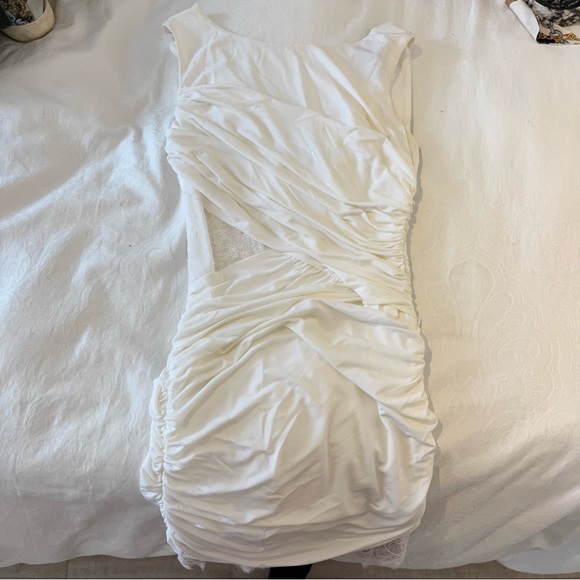 BCBGMaxazria white dress - Picture 5 of 8